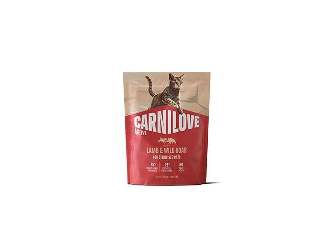 Carnilove Cat Active Dry Lamb& Wild Steril.Ad.AB400g
