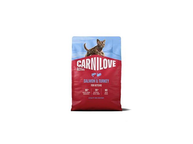 Carnilove Cat Active Dry Salmon&Turkey Kittens 2kg