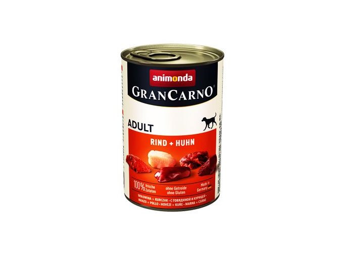 Animonda GRANCARNO konz. ADULT hovězí/kuřecí 400g