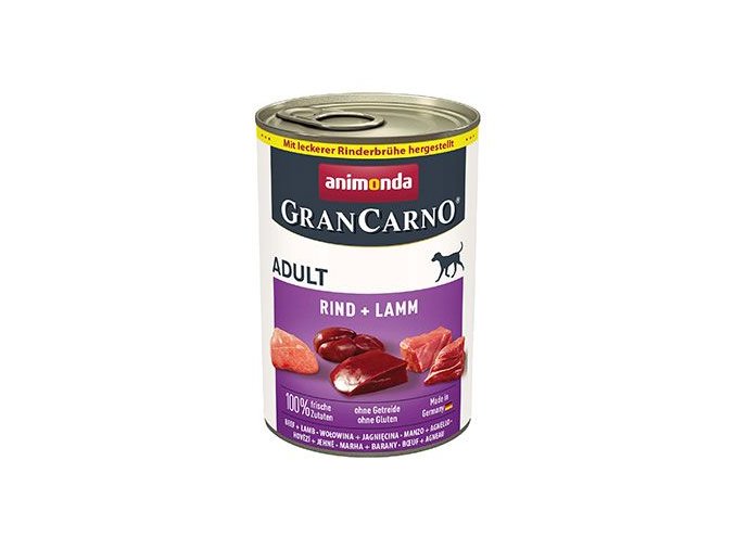 Animonda GRANCARNO konz. ADULT hovězí/jehněčí 400g