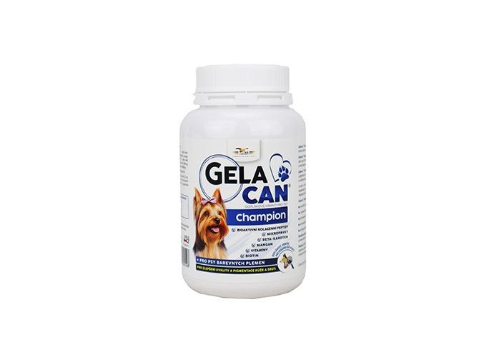 Gelacan Champion psi barevná plemena 150g