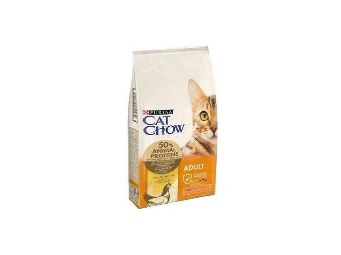 Purina Cat Chow - kuře,krůta 1,5kg