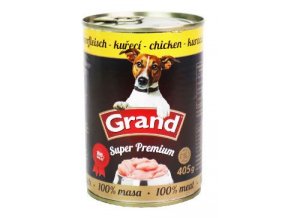 GRAND konz. Superpremium pes drůbeží 405g