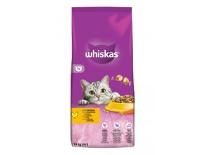 Whiskas Dry s kuřecím masem a játry 14kg