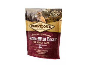 Carnilove Cat Lamb & Wild Boar Adult Sterilised 400g