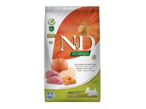 N&D Pumpkin DOG Adult Mini Boar & Apple 2,5kg