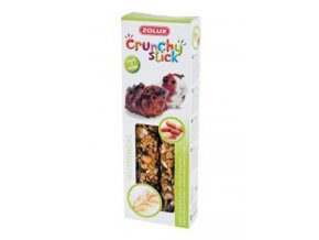 Pochoutka CRUNCHY STICK arašídy/oves pro morče Zolux