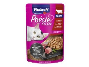 Vitakraft Cat Poésie DéliSauce kapsa hovězí 85g