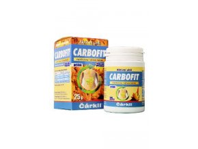 Carbofit aktivované dřevěné uhlí 25g