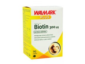 Biotin Walmark 300mcg 90tbl