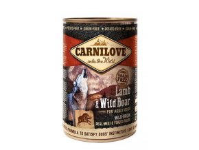 Carnilove Wild konz Meat Lamb & Wild Boar 400g