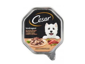 Cesar vanička krůtí a hovězí ve šťávě 150g