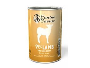 Canine Caviar konzerva jehně 375g