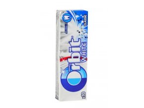 Žvýkačka Orbit dražé Classic White 10ks