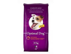 Delikan Dog Optimal 10kg hovězí