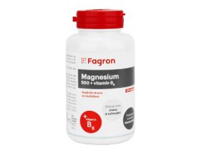 Magnesium 500mg+vit.B6 100tbl Fagron