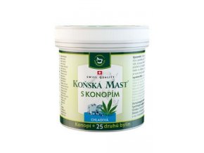 Koňská mast s konopím chladivá 250ml