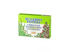 Dr.Muller Pharma Pastilky s jitroc/mateří a vit.C 24ks