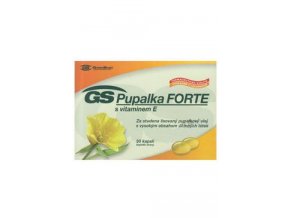 GS Pupalka Forte s vit E  30cps