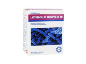 Lactobacillus acidophilus bez laktózy 75cps