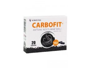 Carbofit aktivované uhlí 20tob Dacom
