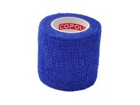 Obinadlo elast. CoPoly 5cm x 4,6m modrá