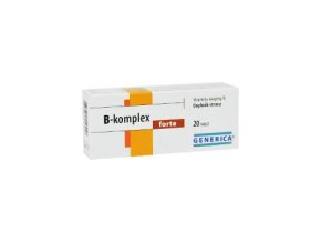 Vitamin B-komplex Forte Generica 20tbl