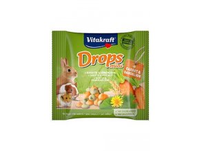 Vitakraft all Rodent poch. Carotties mini Drops 40g