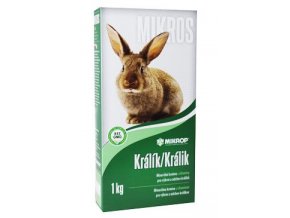 Mikros Králík plv 1kg krabička