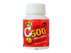 Vitamin C přírodní s šípky JML 500mg 60tbl