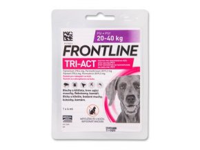 FRONTLINE TRI-ACT spot-on pro psy L (20-40 kg)-1x4ml