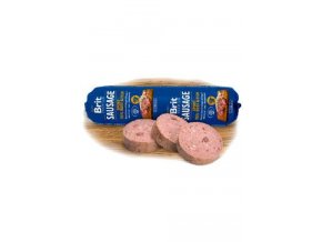 Brit Sausage Beef & Fish-Sport formula 800g New