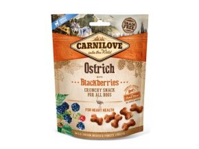 Carnilove Dog Crunchy Snack Ostrich&Blackberries 200g