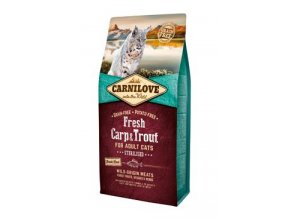 Carnilove Cat Fresh Carp & Trout Sterilised Adult 6kg