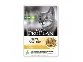 pro plan cat sterilised kure kapsicka 24x85g 1