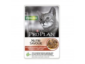 pro plan cat sterilised hovezi kapsicka 85g