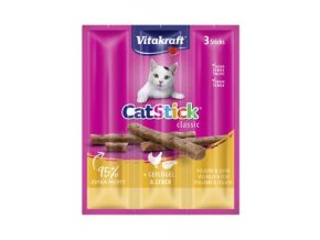 Vitakraft Cat pochoutka Stick Clasic Poultry/Liver 3ks