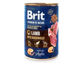 Brit Premium Dog by Nature konz Lamb & Buckwheat 400g