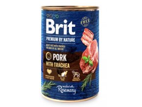 Brit Premium Dog by Nature konz Pork & Trachea 400g