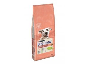 Purina Dog Chow Adult Sensitive Salmon&Rice 14kg