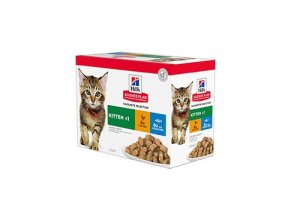 Hill's Fel. kapsa Kitten Chicken&Ocean fish(12x85g)