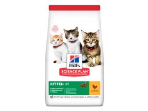 Hill's Fel. Dry SP Kitten Chicken 3kg