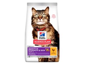 Hill's Fel. Dry SP Adult Sen.Stomach&Skin Chicken1,5kg