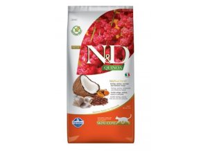 N&D Quinoa CAT Skin & Coat Herring & Coconut 5kg