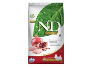 N&D PRIME DOG Adult Mini Chicken&Pomegranat 2,5kg