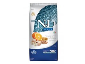 N&D OCEAN CAT LG Adult Codfish & Orange 5kg