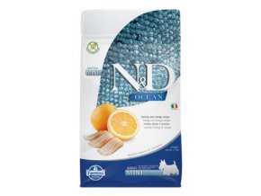 N&D OCEAN DOG Adult Mini Herring & Orange 800g