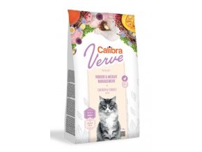 Calibra Cat Verve GF Indoor&Weight Chicken 750g