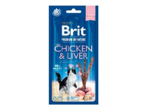 Brit Premium Cat by Nature Sticks Chicken&Liver(3pcs)
