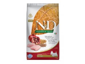 N&D LG DOG Senior Mini Chicken & Pomegranate 2,5kg